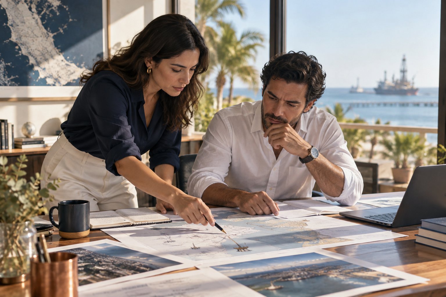 Imagen ilustrativa de un equipo boutique trabajando en una estrategia de comunicación energética